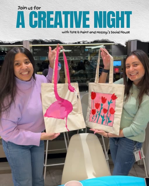 A Creative Night: Tote Painting