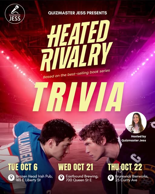 Heated Rivalry Trivia — Eastbound Riverside