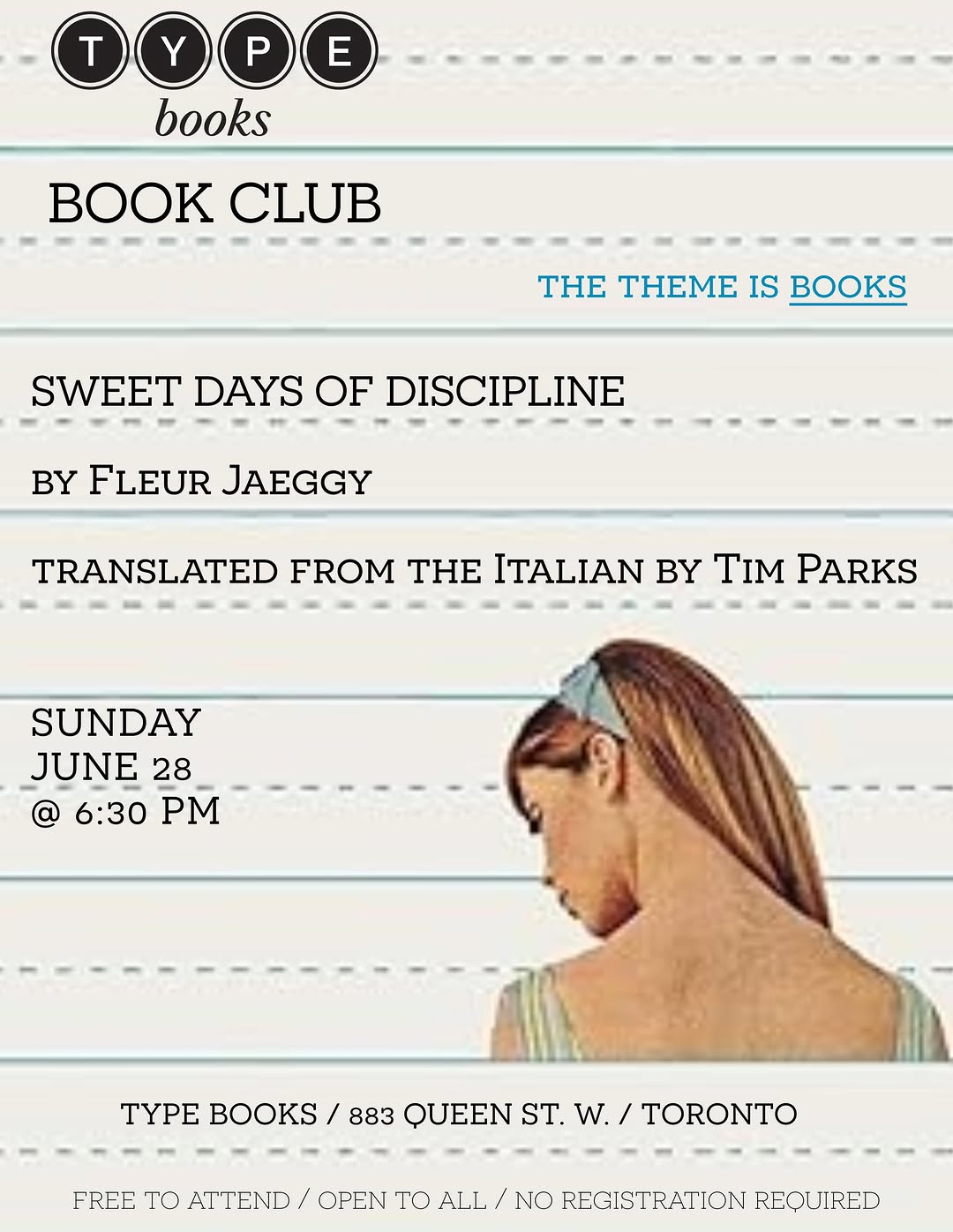 Book Club: Sweet Days of Discipline