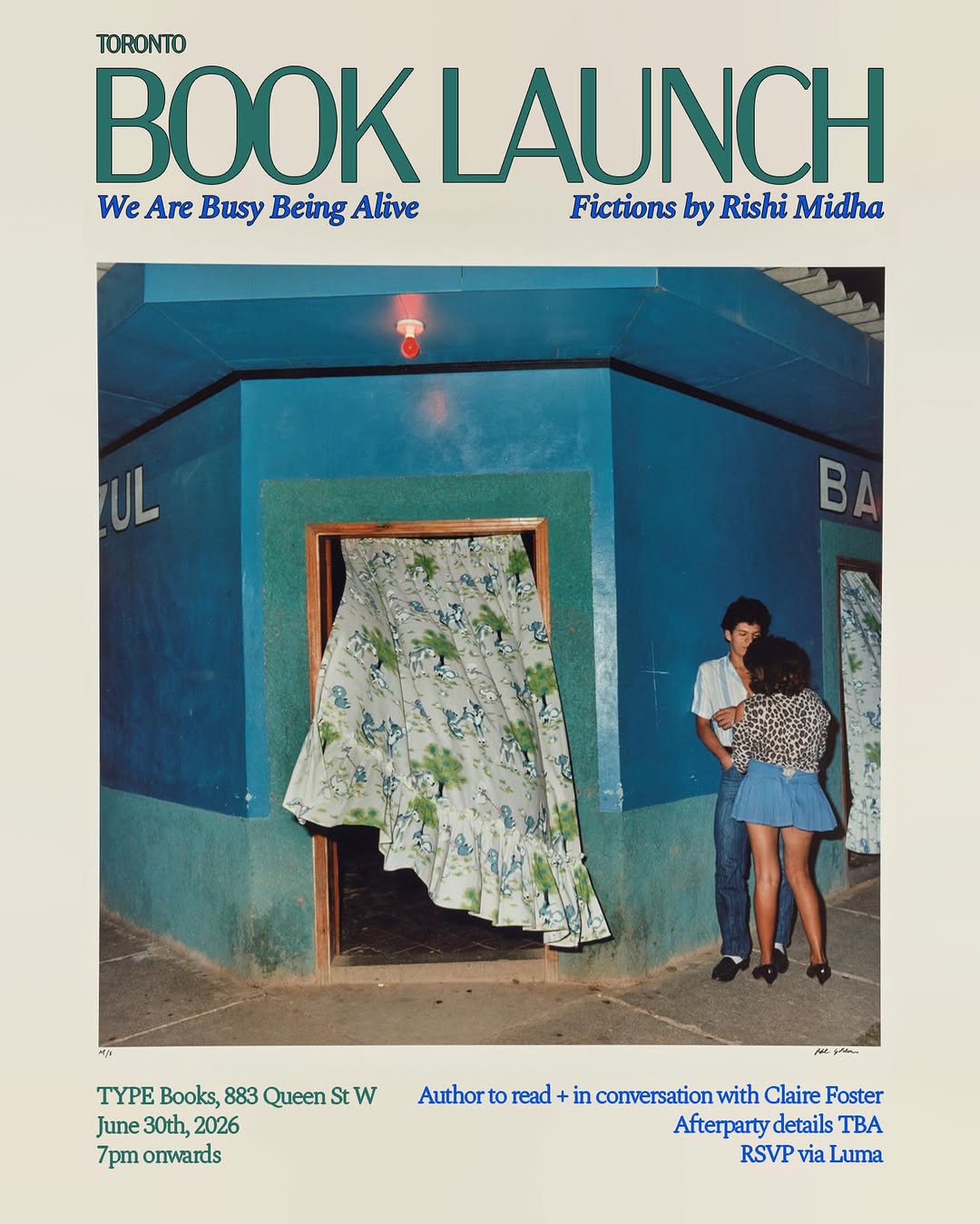 We Are Busy Being Alive Book Launch