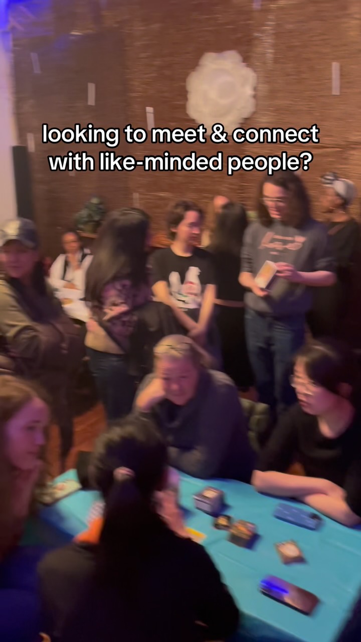 Evening of mingling & connecting with like-minded people
