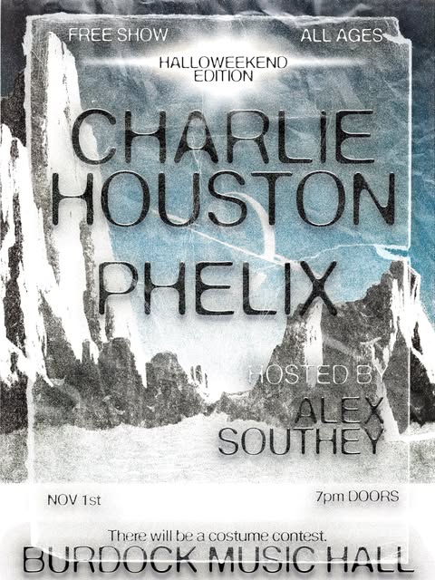 Free Show: Halloween Weekend Edition with Charlie Houston & Phelix