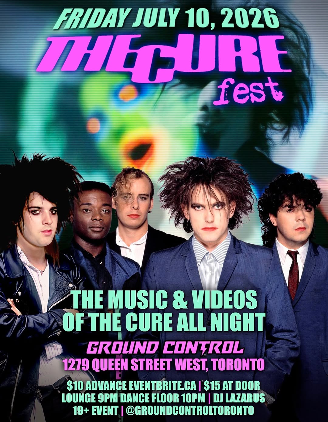 The Cure Fest 2026 – Lounge 9:00 PM