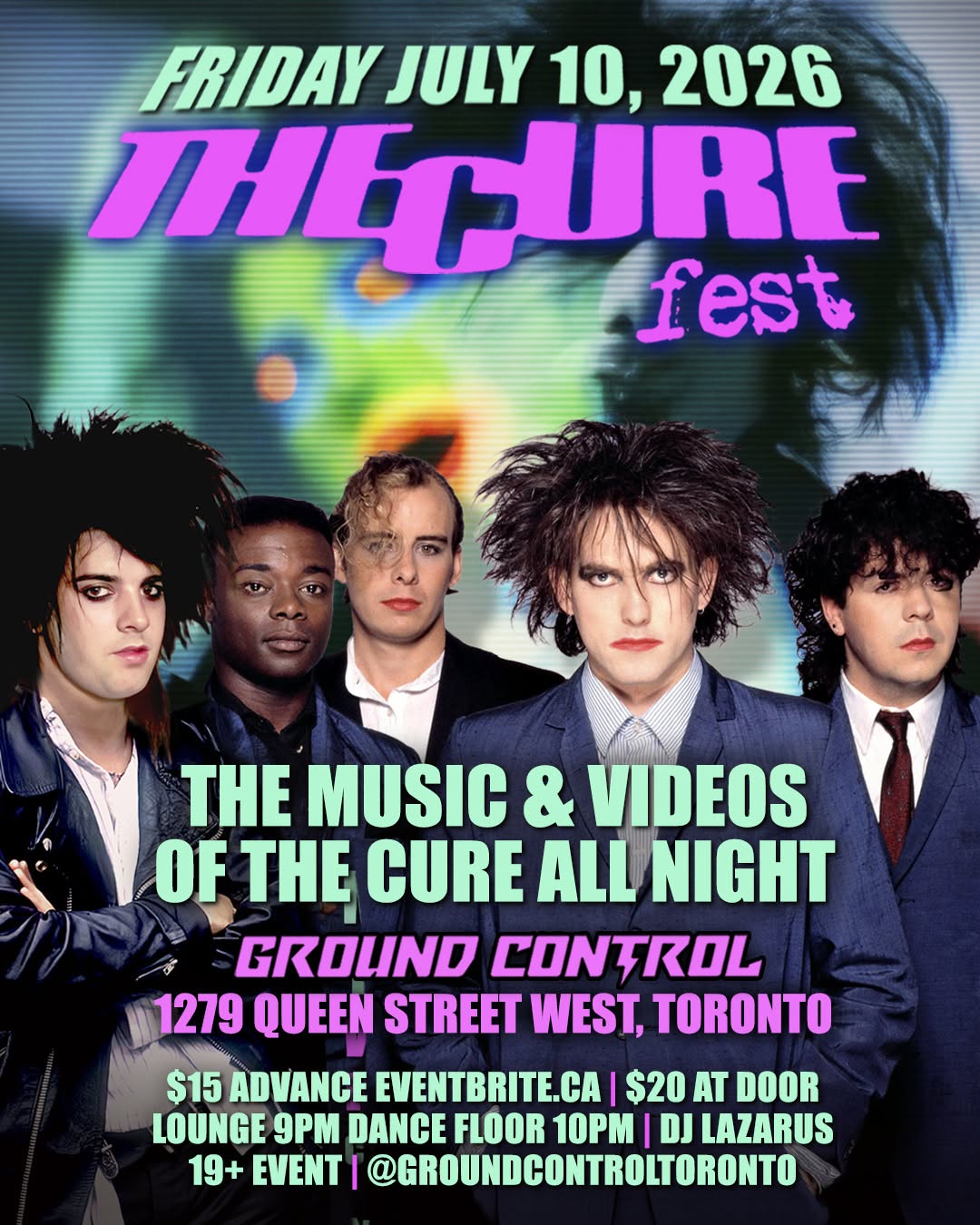 The Cure Fest 2026 – Lounge 9:00 PM