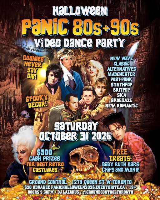 PANIC: Halloween 80s/90s Video Dance Party