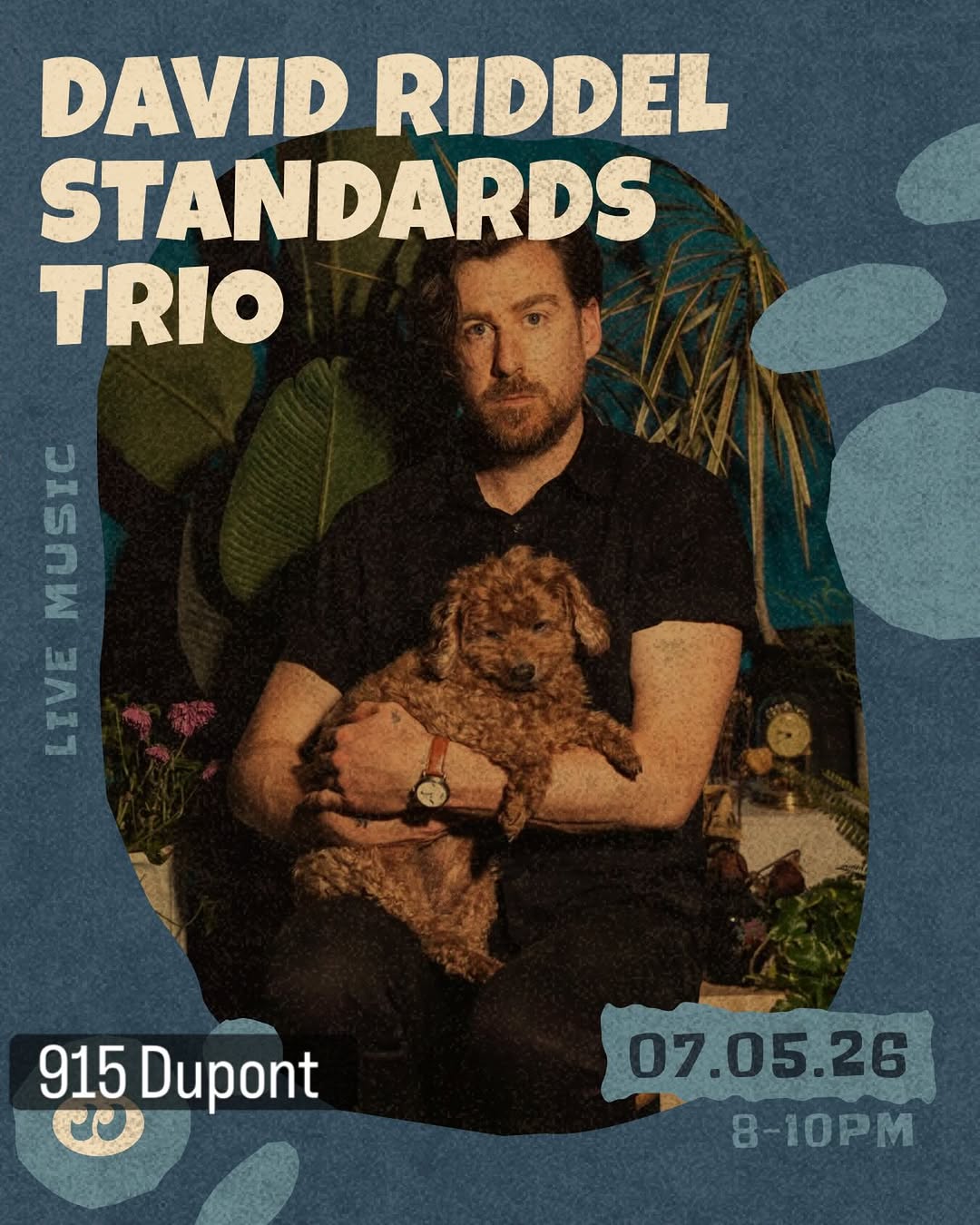 David Riddell Standards Trio Live at 915 Dupont