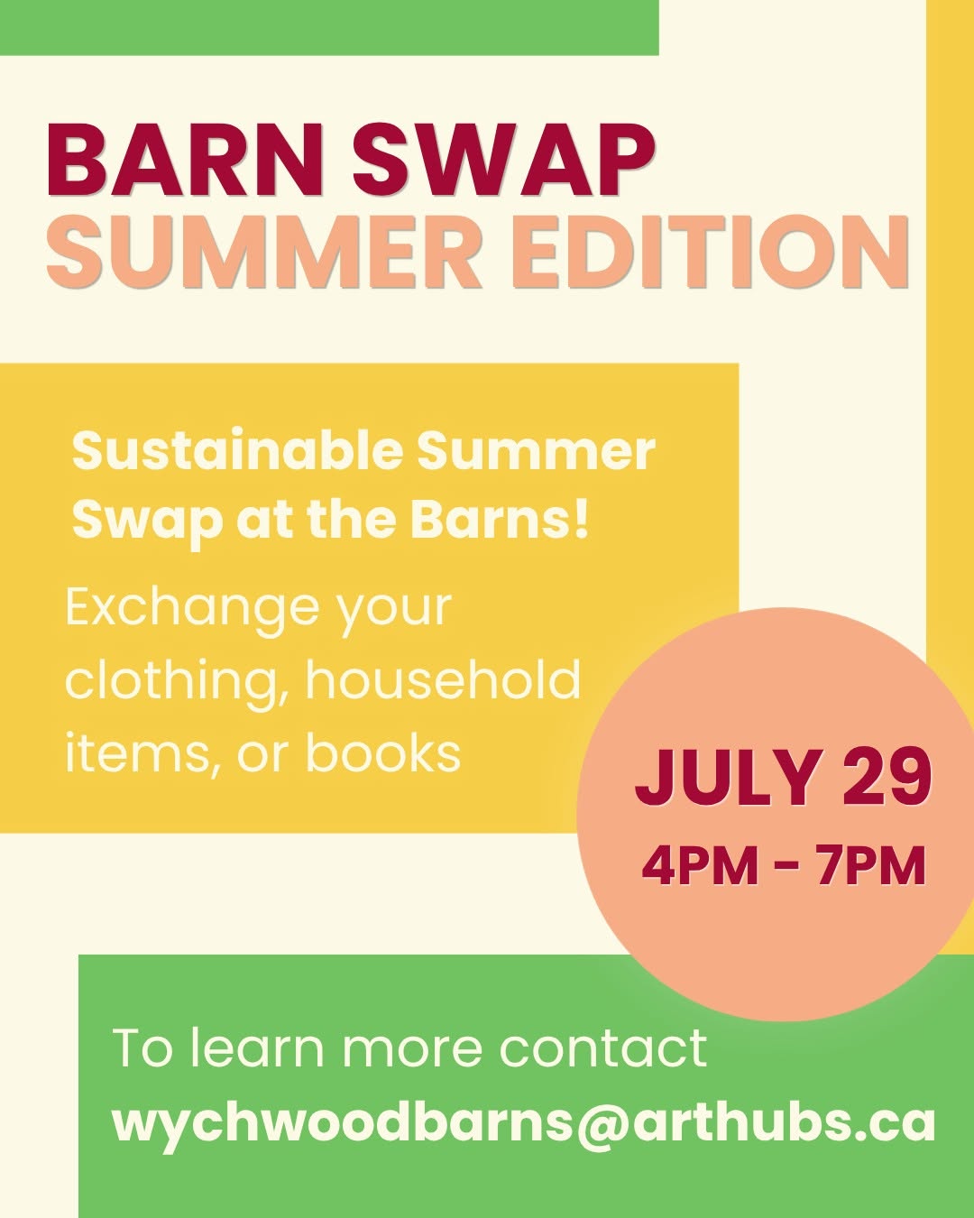 Barn Swap Summer Edition