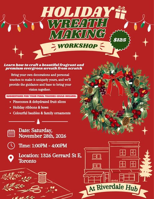 Evergreen Wreath Workshop
