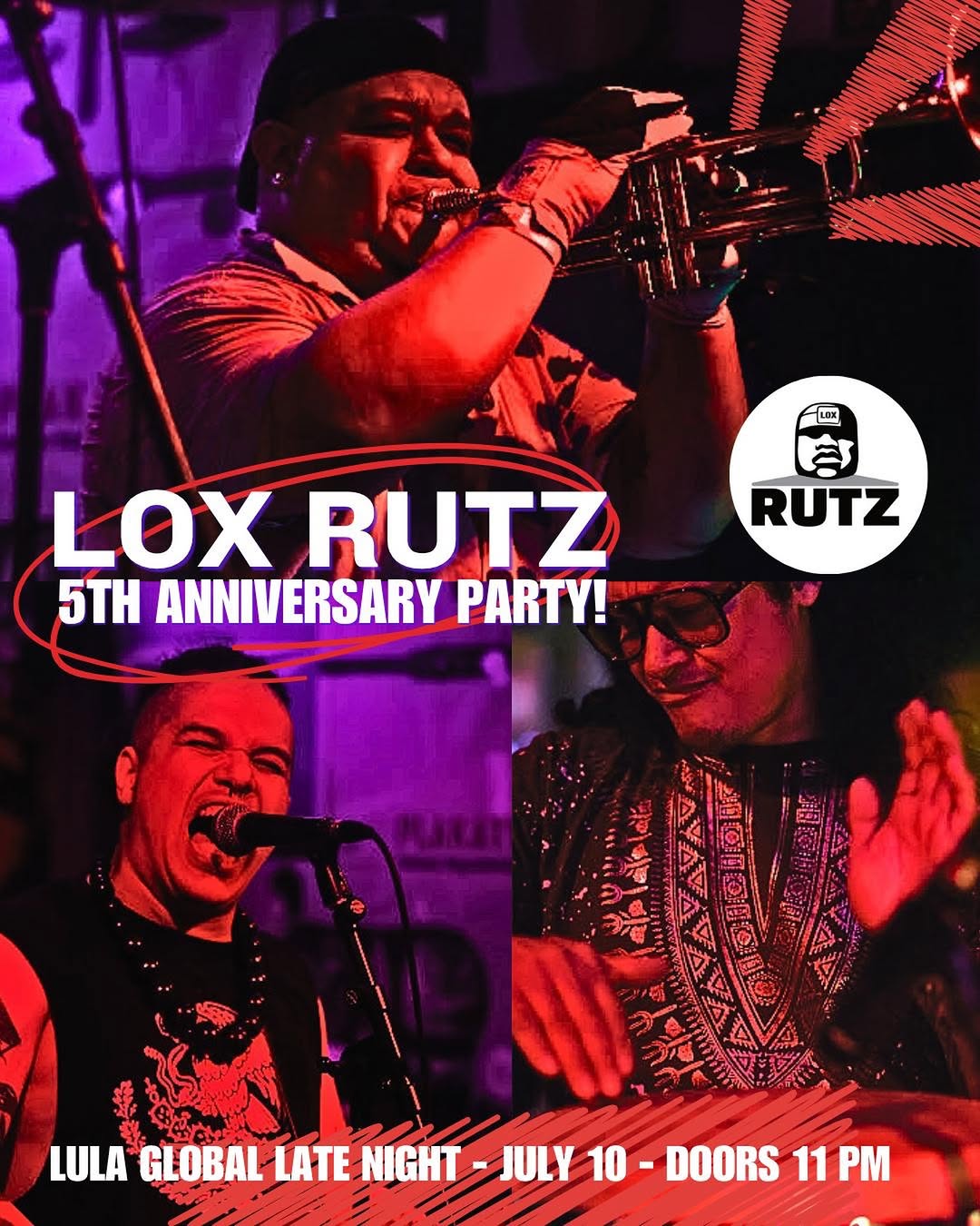 LOX RUTZ 5th Anniversary Party