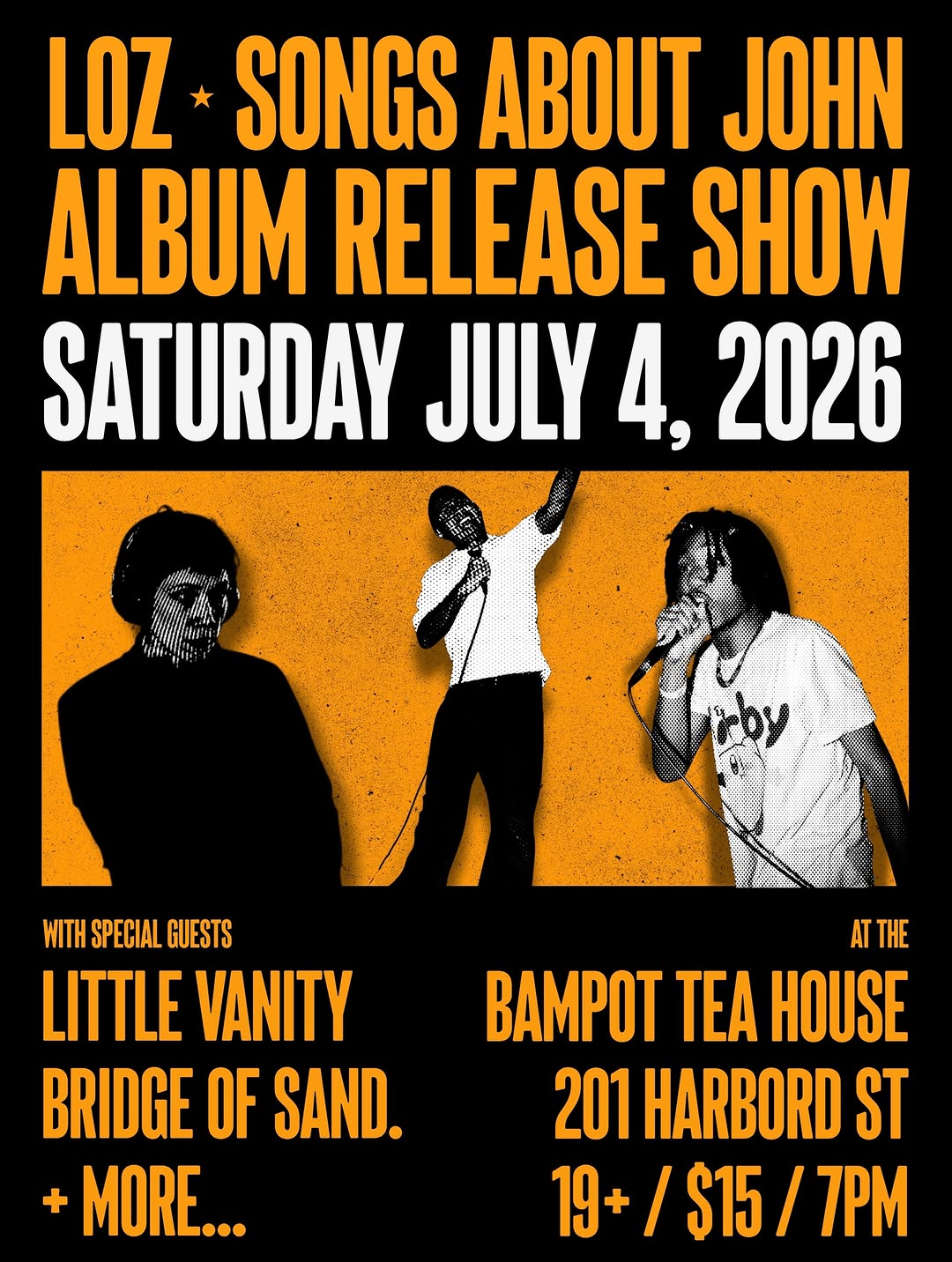 Songs About John — Album Release Show