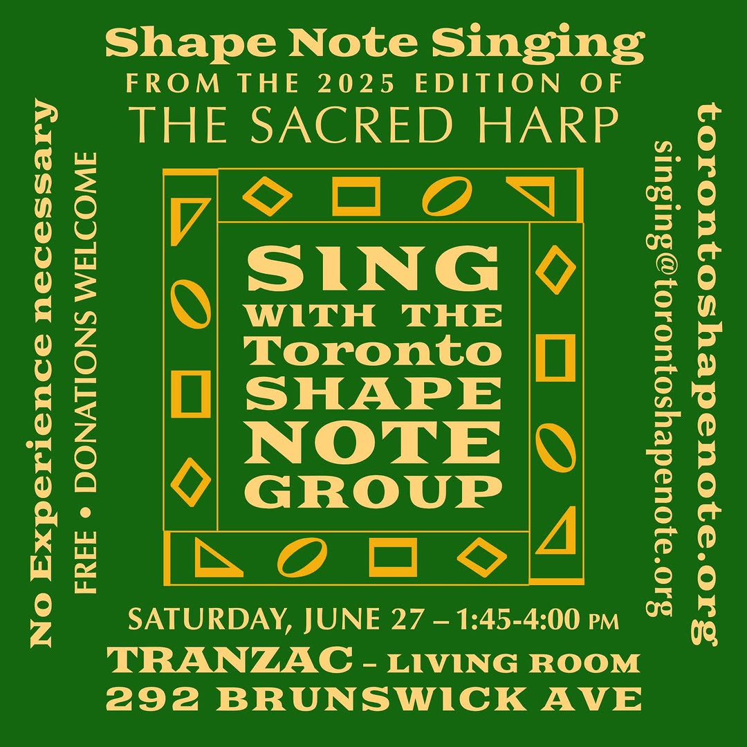 Shape Note Singing – Friends House (3rd Wednesday, monthly)