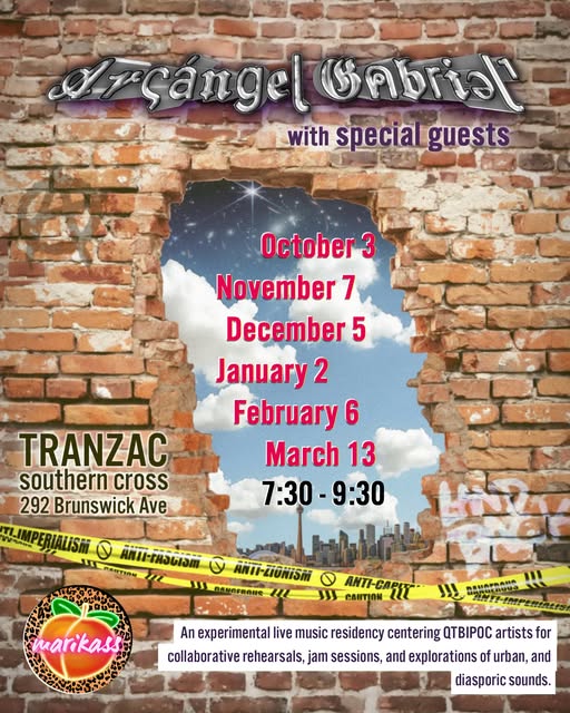 Arcángel Gabriel & the Marikass Collective Residency — Nov 7