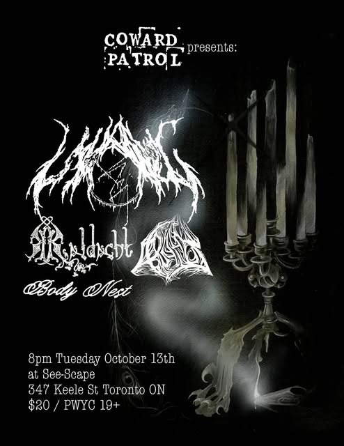 UNYIELDING LOVE / MALDACHT / BODY NEST / ARKTHEOS