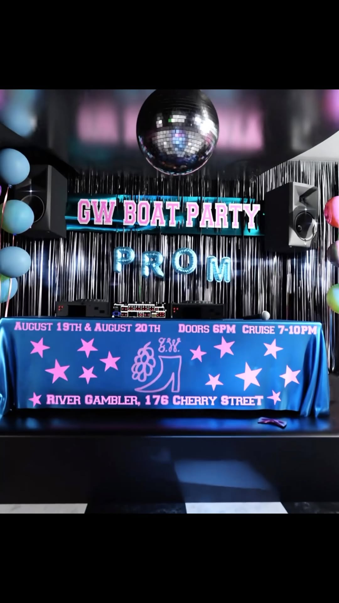 GW Boat Party – August 19, 2026