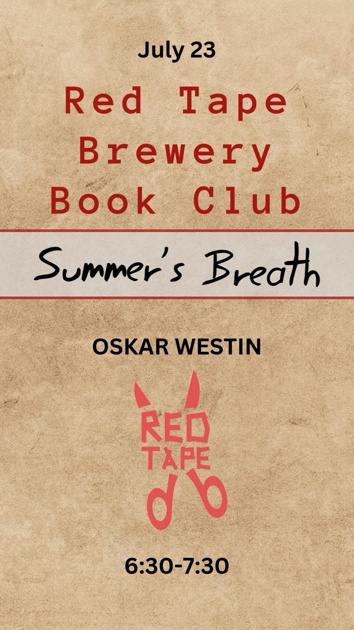 Red Tape Brewery Book Club: Summer's Breath