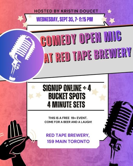 Comedy Open Mic at Red Tape Brewery