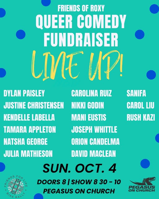 Queer Comedy Fundraiser