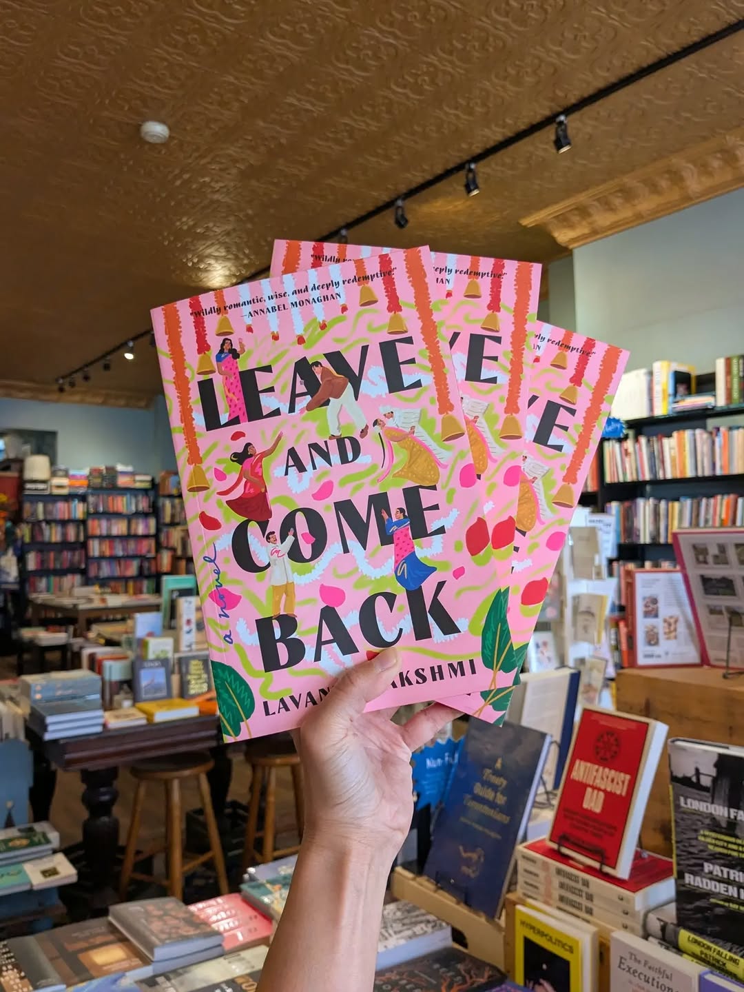 LOVER'S LIT Book Club — July 28, 2026: Leave and Come Back by Lavanya Lakshmi