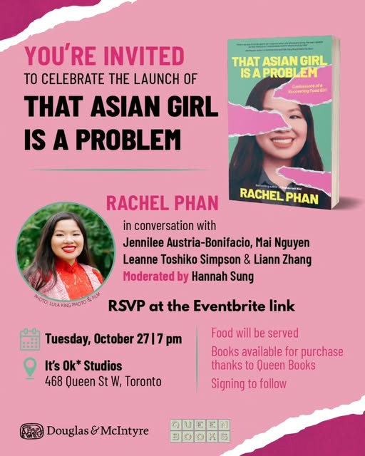That Asian Girl Is a Problem — Book Launch Panel