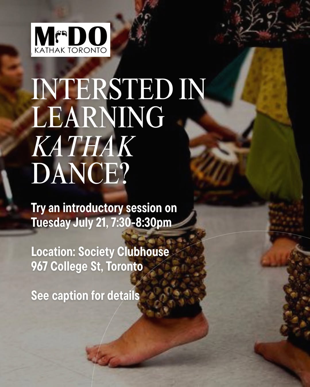 Intro to Kathak Session