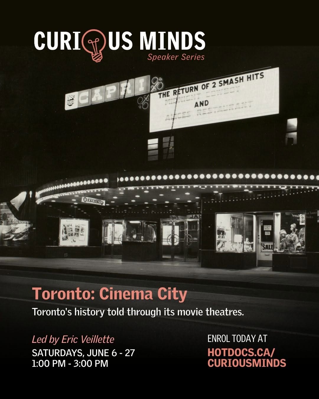 Toronto: Cinema City - Week 1