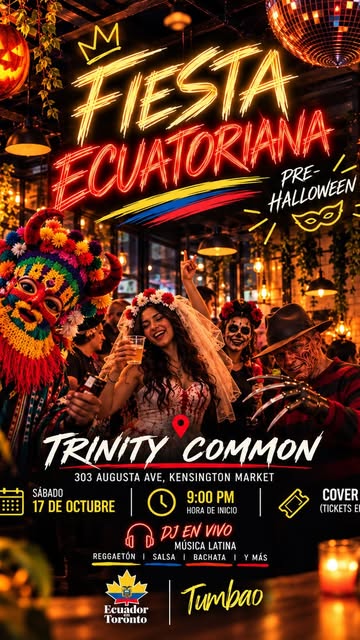 Fiesta Ecuatoriana – Pre-Halloween