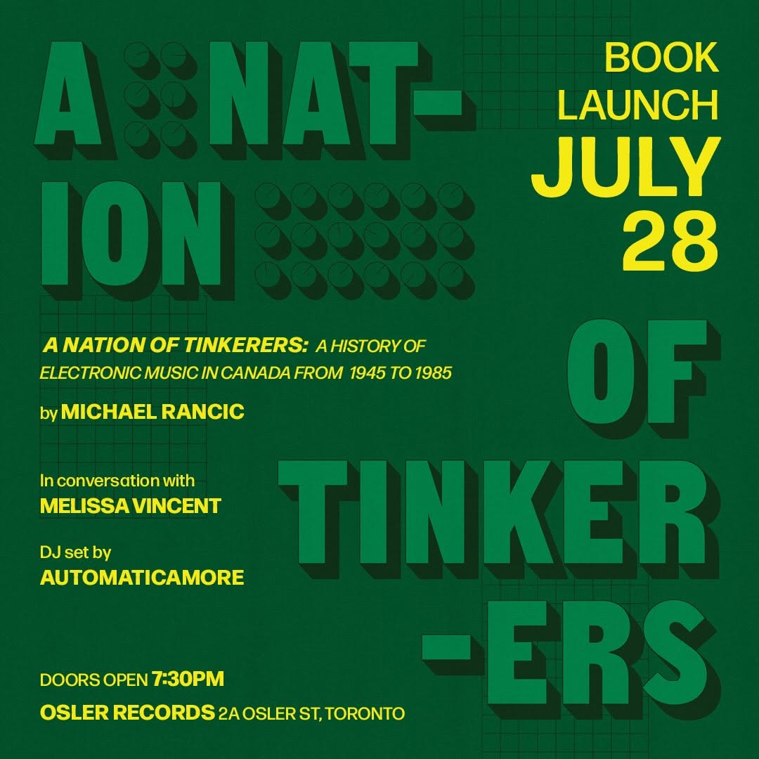 Launch: A Nation of Tinkerers — Book Launch & DJ Set