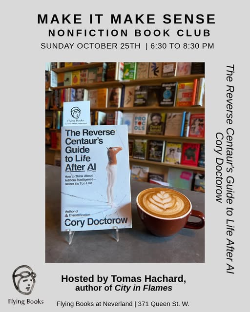 Make It Make Sense: Flying Books October Nonfiction Book Club