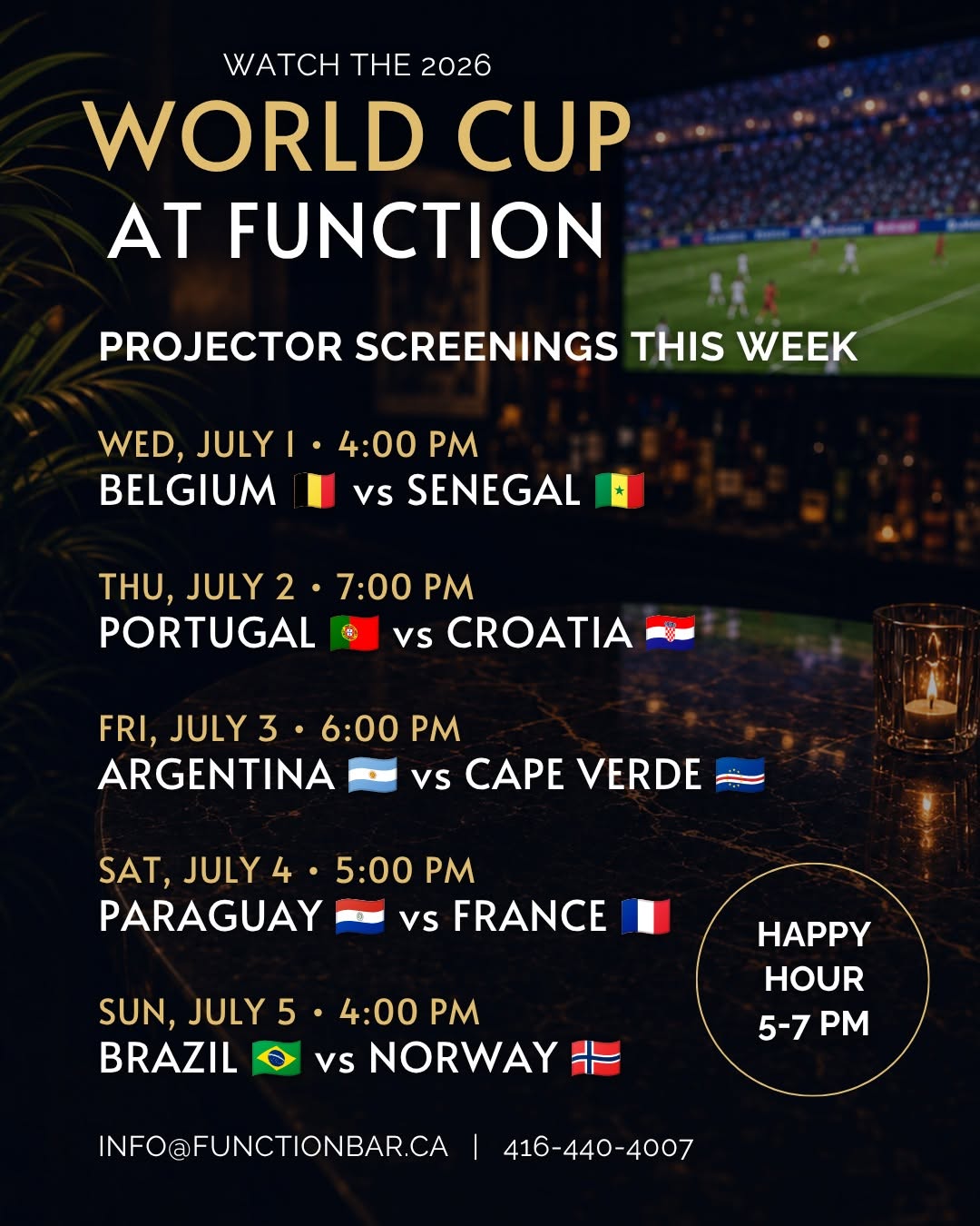 Argentina vs Cape Verde World Cup Screening