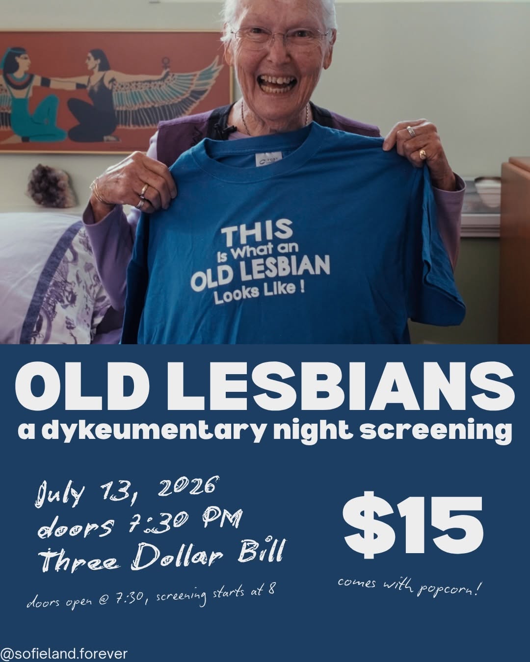 Old Lesbians: a dykeumentary night screening
