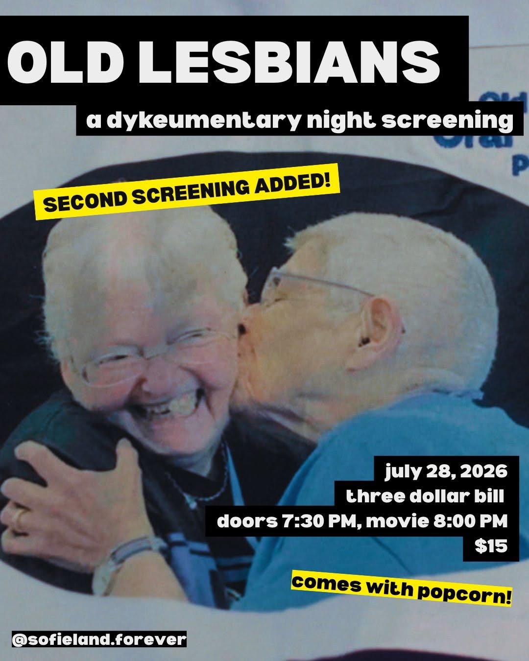 Old Lesbians: a dykeumentary night screening
