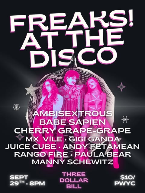 FREAKS! AT THE DISCO