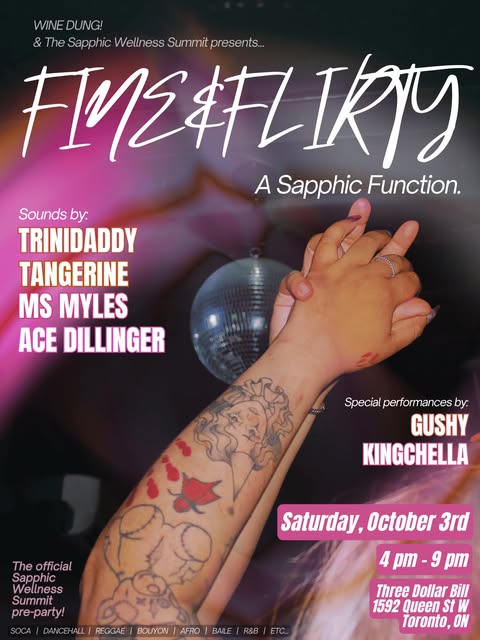 FINE&FLIRTY - A Sapphic Function - The OFFICIAL Sapphic Wellness Summit 2026 Pre-Party!