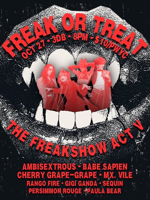 THE FREAKSHOW ACT V: FREAK OR TREAT