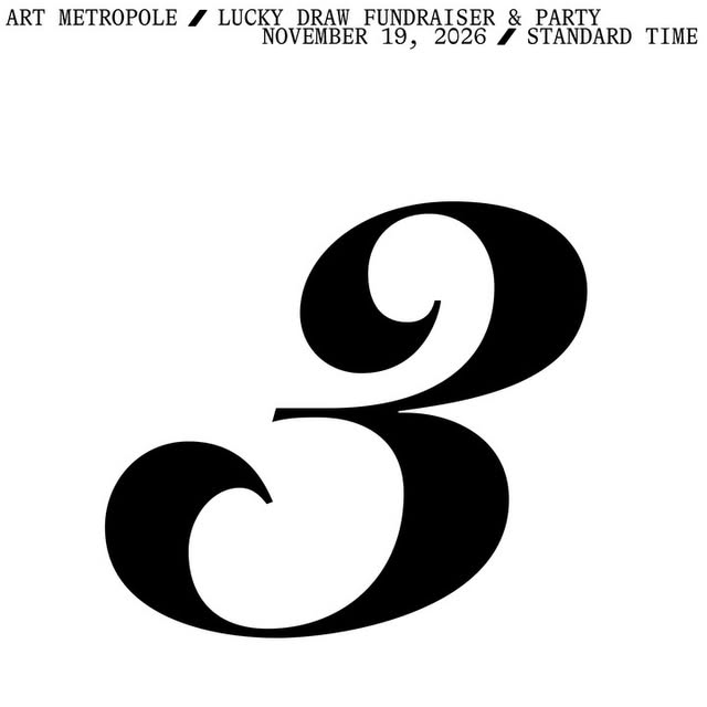 Art Metropole Lucky Draw Fundraiser and Party