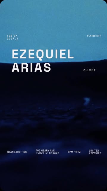 Ezequiel Arias — 3 Hour Set