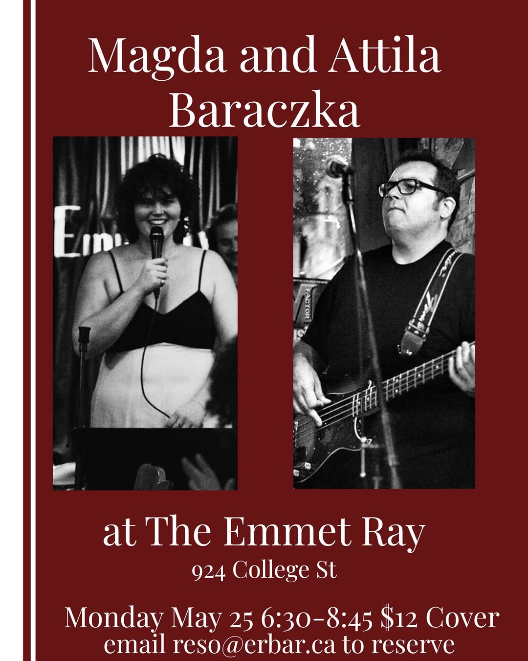 Magda and Attila Baraczka Duo Show