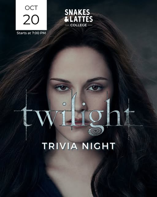Twilight Saga Trivia Night
