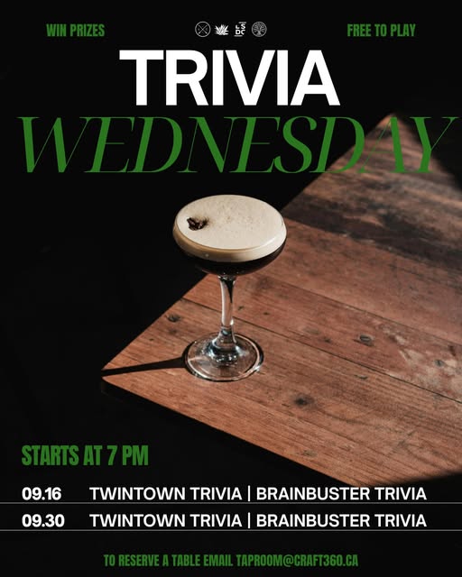Twintown Trivia – Sep 30, 2026